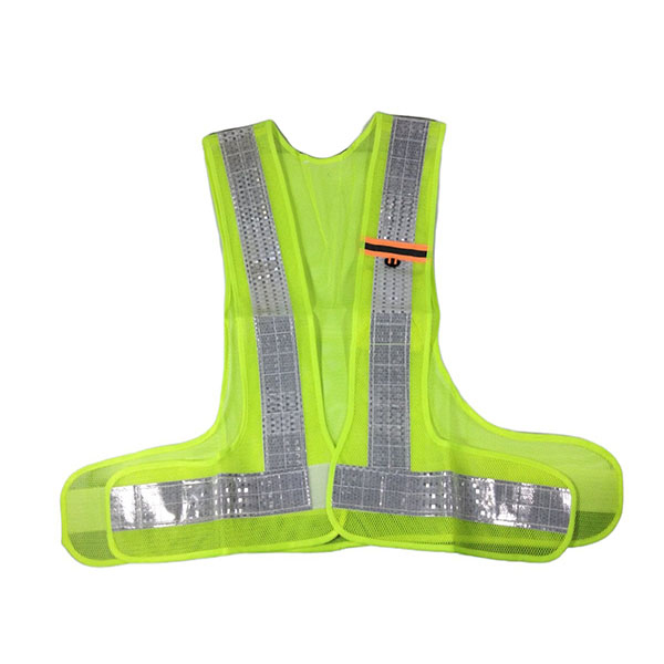 V-Type Safety Vest Reflector With ID Holder (Green) | HMR Shop N' Bid