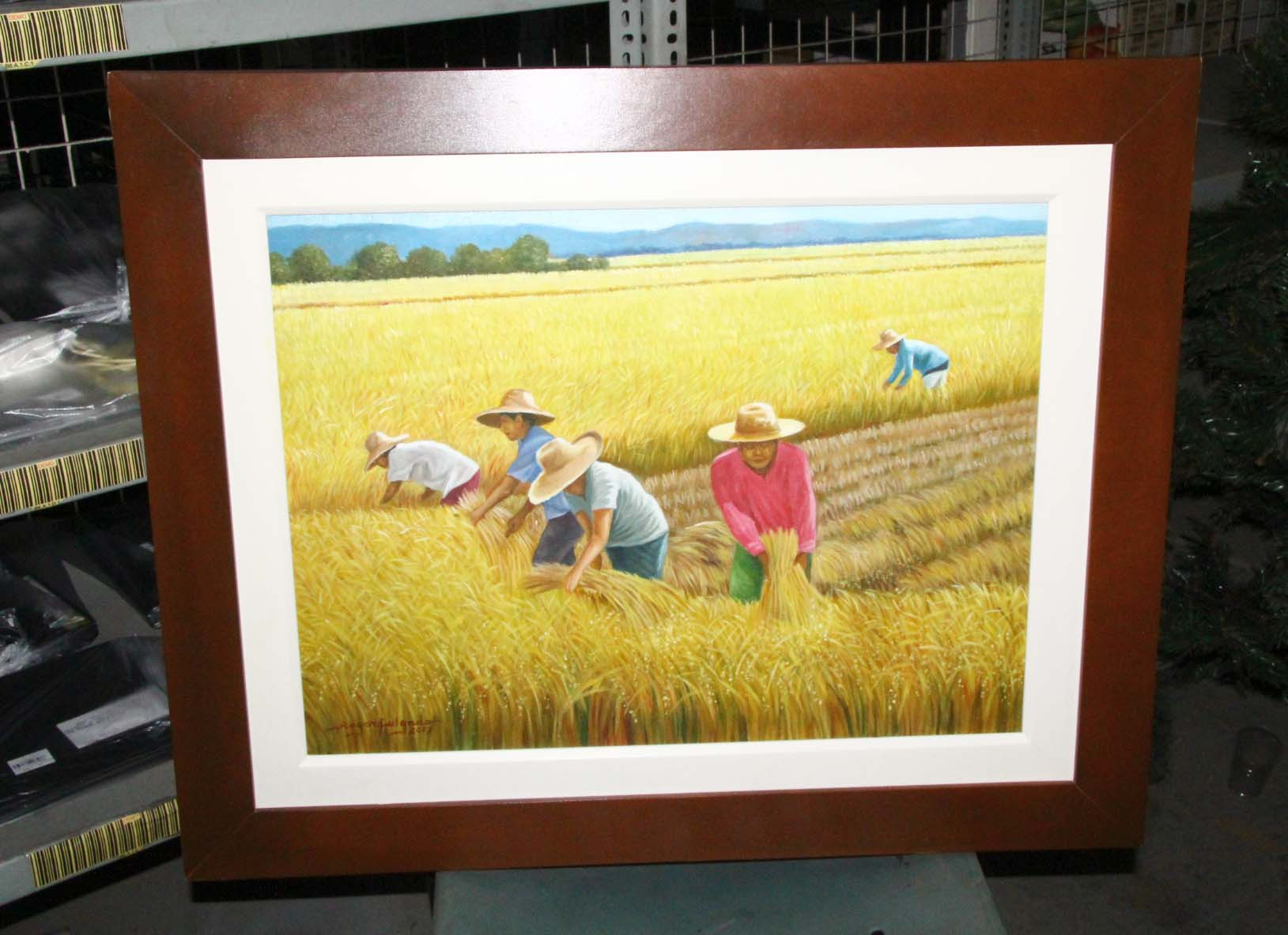 Oil On Canvas Painting Details HMR Shop N Bid oil-on-canvas-painting-details-hmr-shop-n-bid