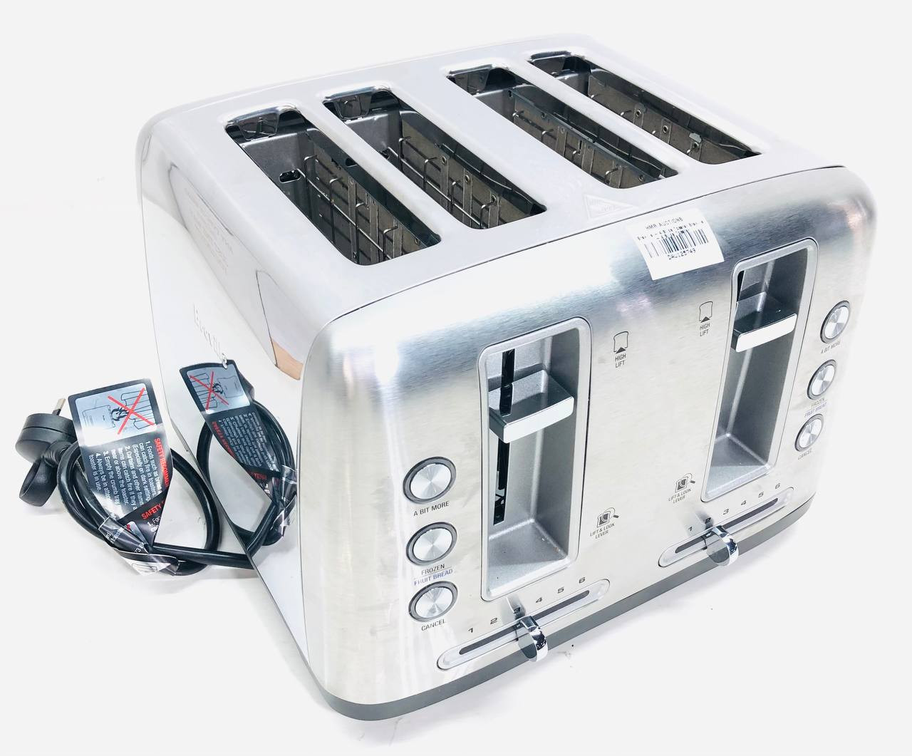 LTA670BSS the Toast Control 4 Slice Toaster, Breville Small Appliances