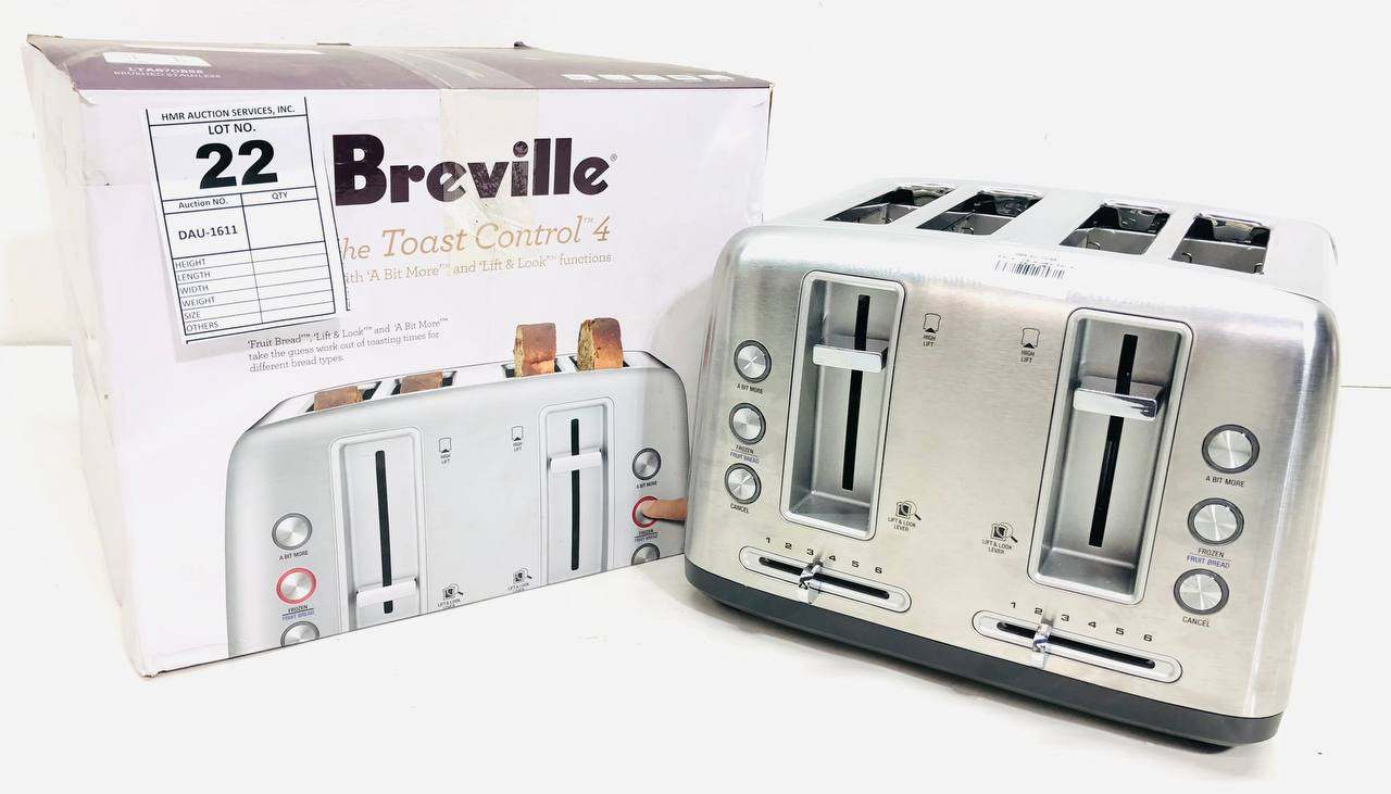 LTA670BSS the Toast Control 4 Slice Toaster, Breville Small Appliances