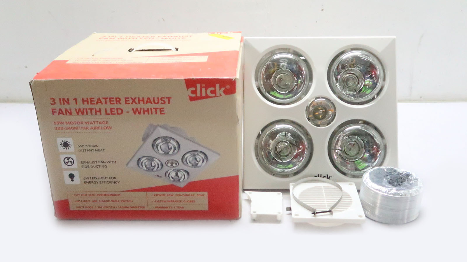 3In1 Heater Exhaust Fan - 3In1 Heater Exhaust Fan | HMR Shop N' Bid