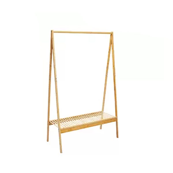 SOHL FURNITURE Garment Rack Bamboo GWYF20401A HMR Shop N' Bid