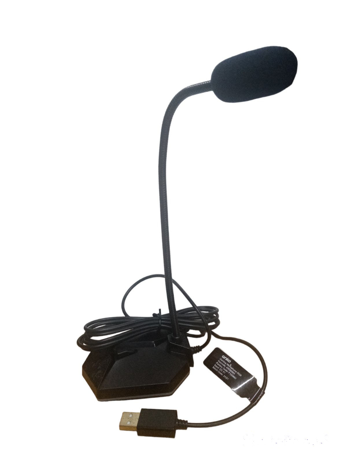 Anko 43030569 Gaming Microphone With Rgb HMR Shop N' Bid