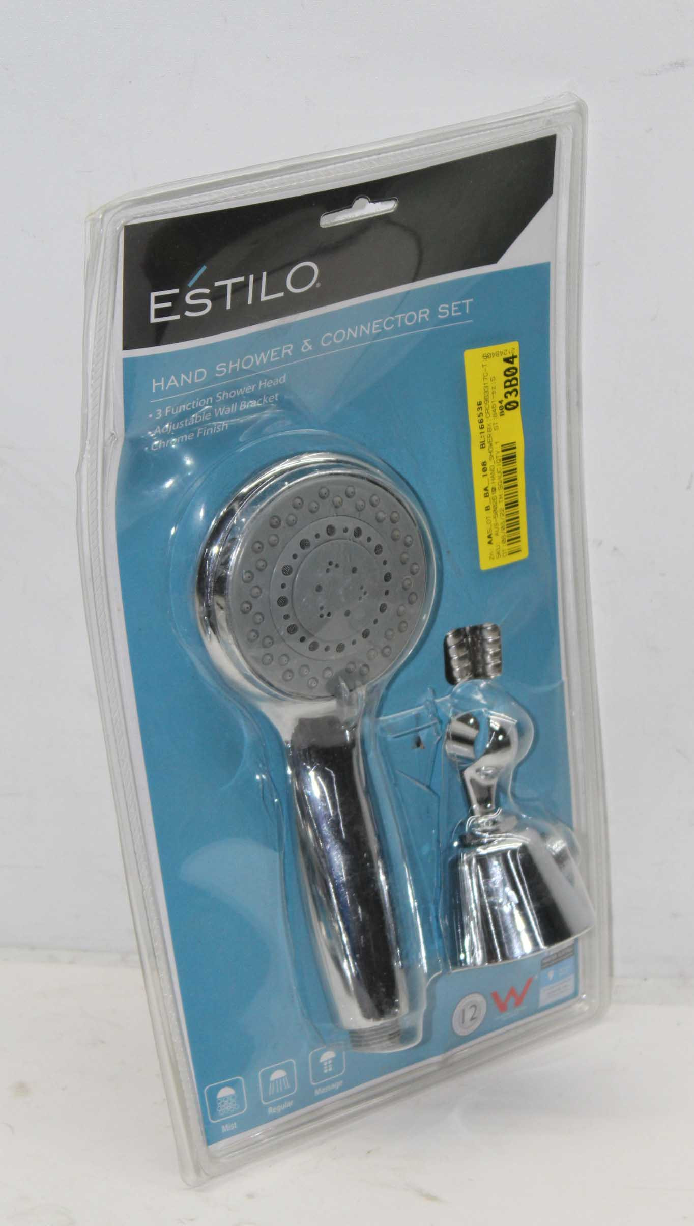 Estillo Hand Shower & Connector Set Estillo Hand Shower & Connector