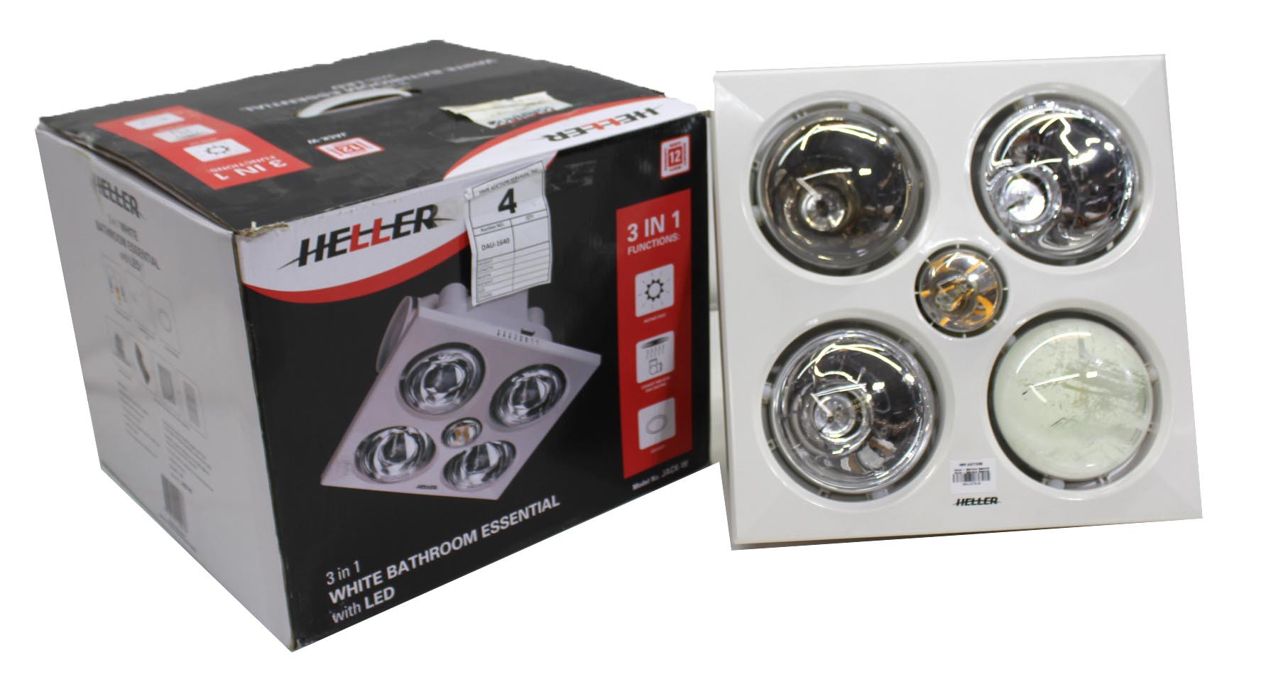 3 in 1 Bathroom Essential with LED | 1 Set - 3 in 1 Bathroom Essential with  LED | 1 Set | HMR Shop N' Bid