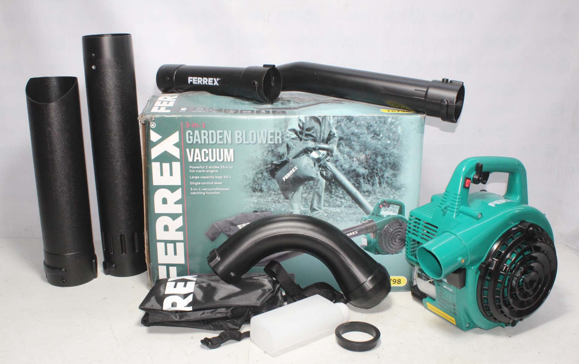 Ferrex 3 in 1 2024 blower vacuum