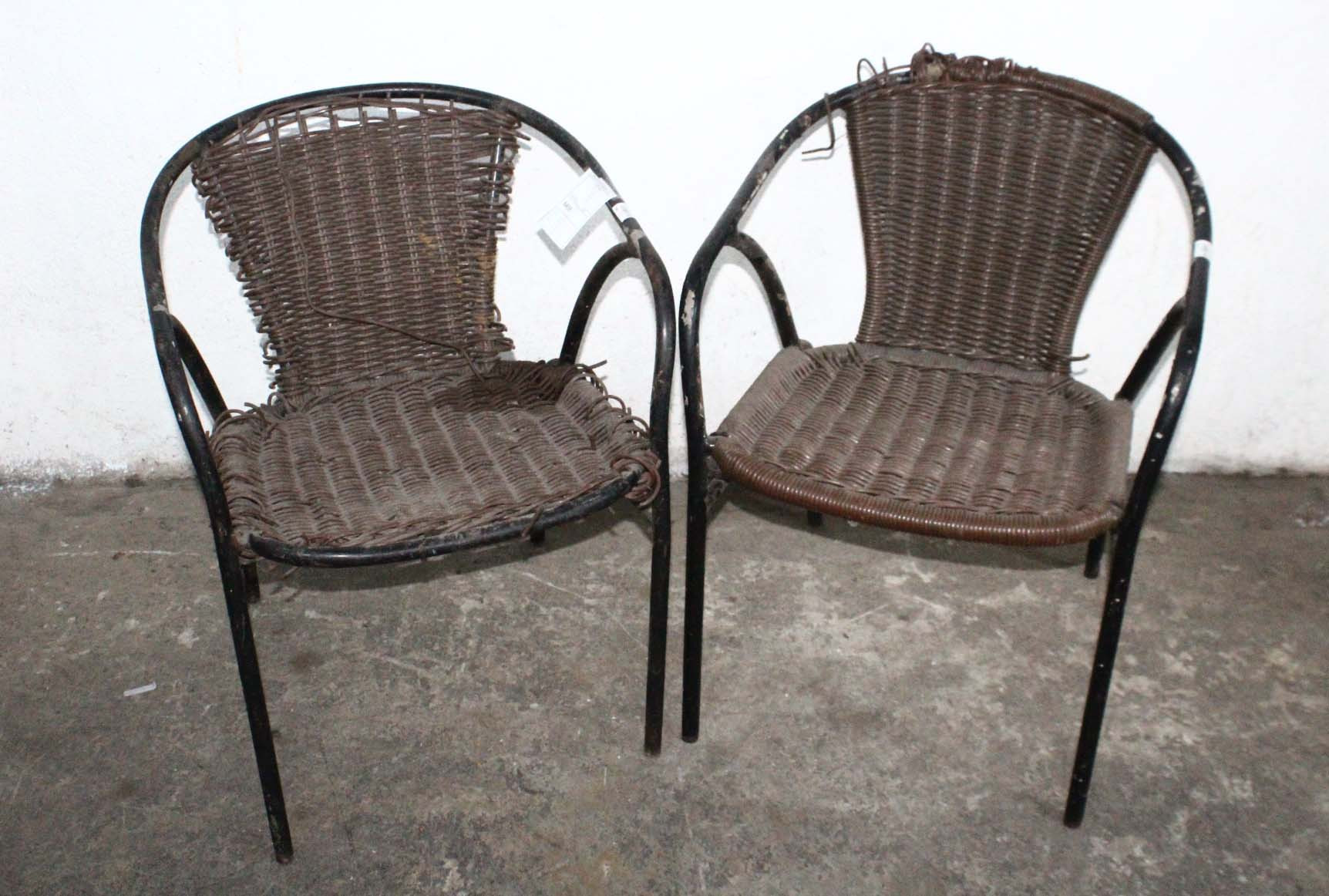 Plastic Rattan Chair 2-Units - Plastic Rattan Chair 2-Units | HMR Shop ...