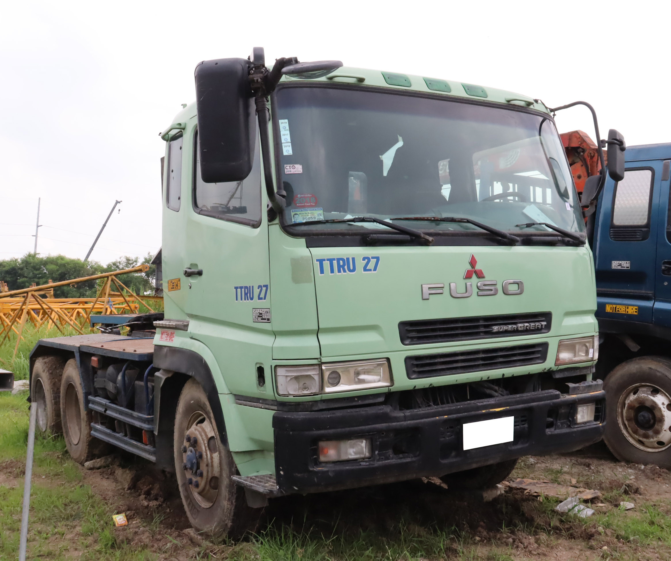 1999 Fuso Super Great 6X4 10W Truck Tractor | 1 unit — Lot 6 | HMR