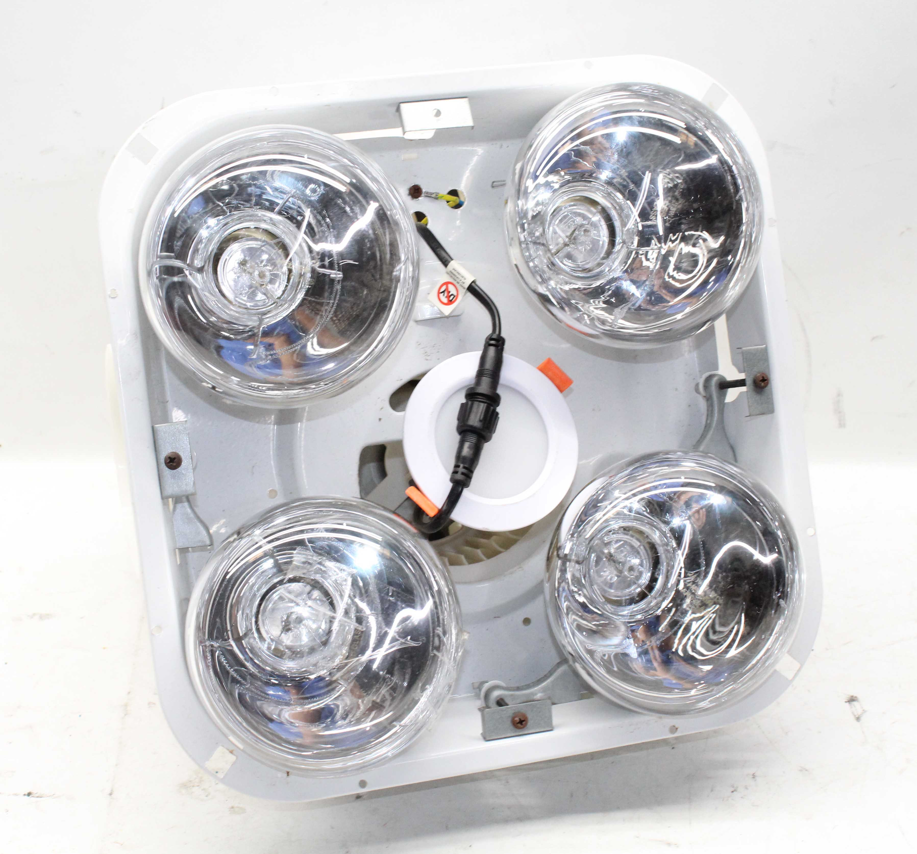 LED 3 in 1 Duct Bathroom Exhaust Fan - LED 3 in 1 Duct Bathroom Exhaust Fan  | HMR Shop N' Bid