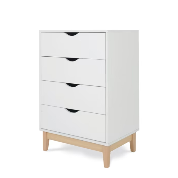 Anko Stewart 4 Drawer Chest 60x40x90CM | HMR Shop N' Bid