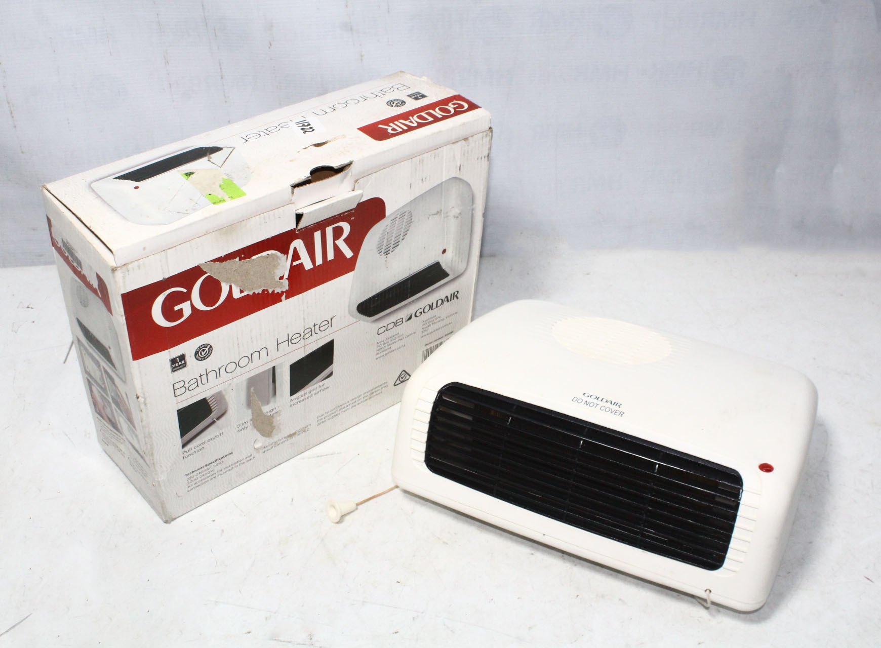 General Merhandise - Lot 2 - Bathroom Heater | HMR Shop N' Bid