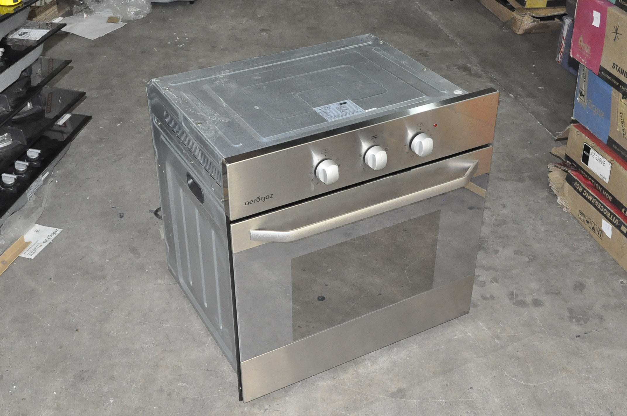 Aerogaz built on sale in oven