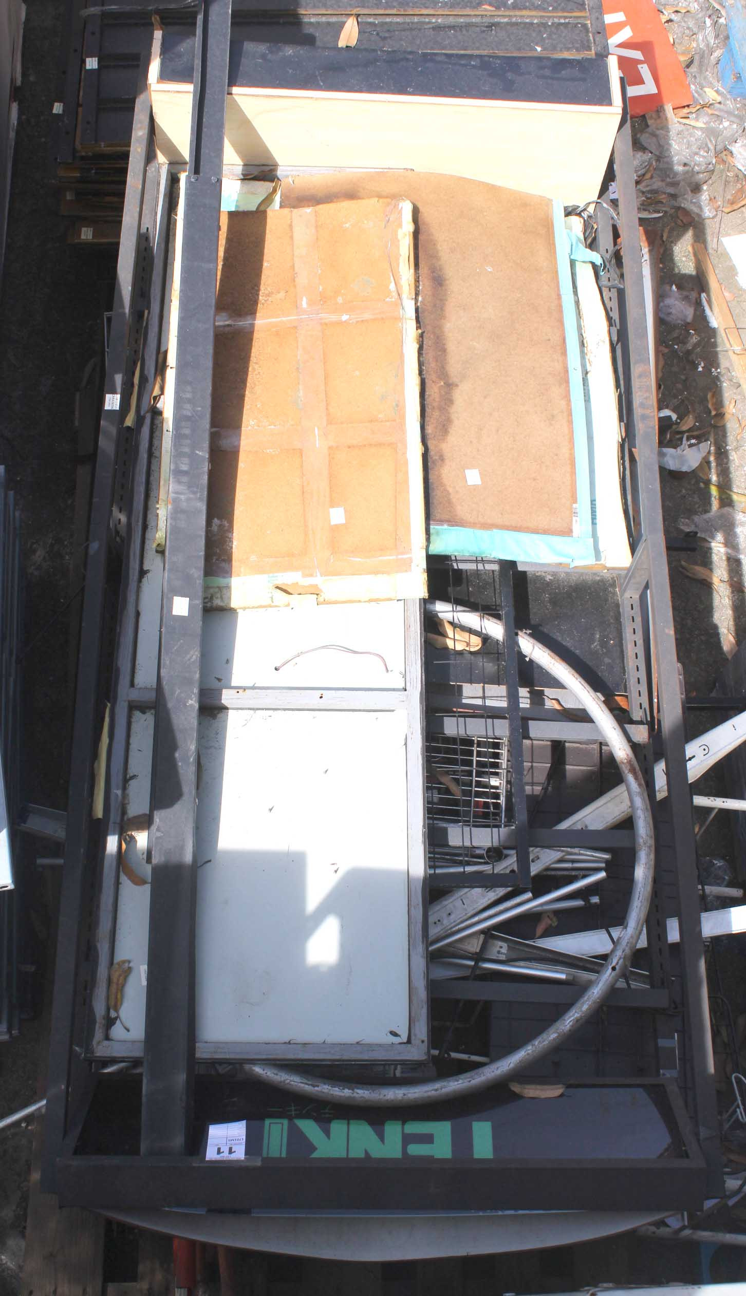 Clothes Rack Parts, Shelving Parts and Assorted Scrap Metal (1 Pallet ...