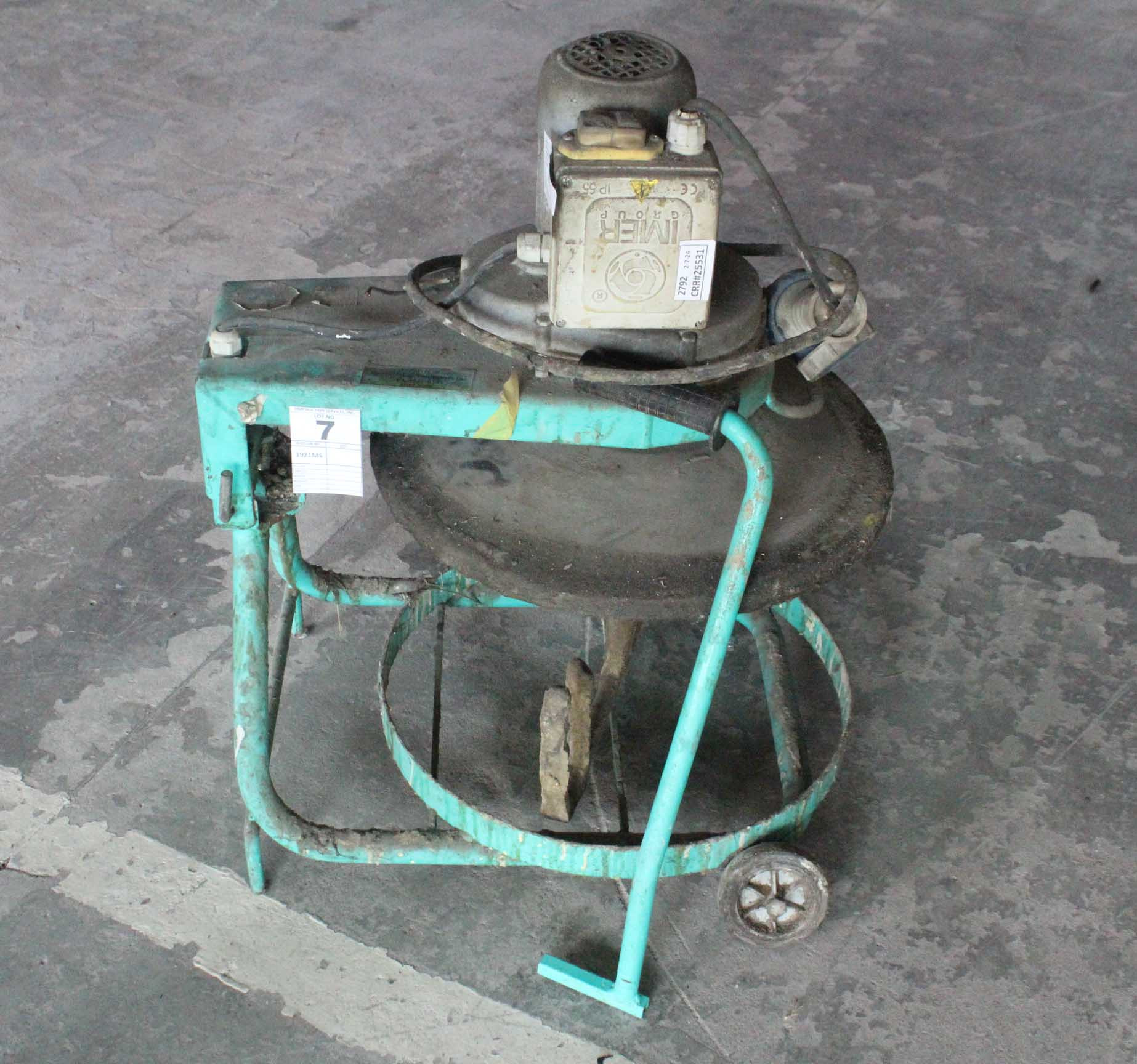 Compact Mortar Mixer - Compact Mortar Mixer | HMR Shop N' Bid