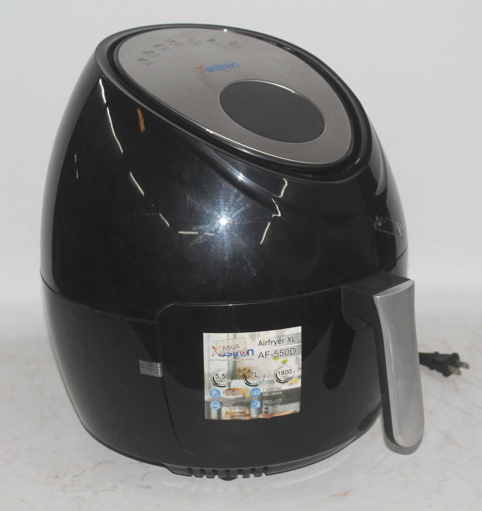 Astron 5.5L Air Fryer AF-550D - Astron 5.5L Air Fryer AF-550D | HMR ...