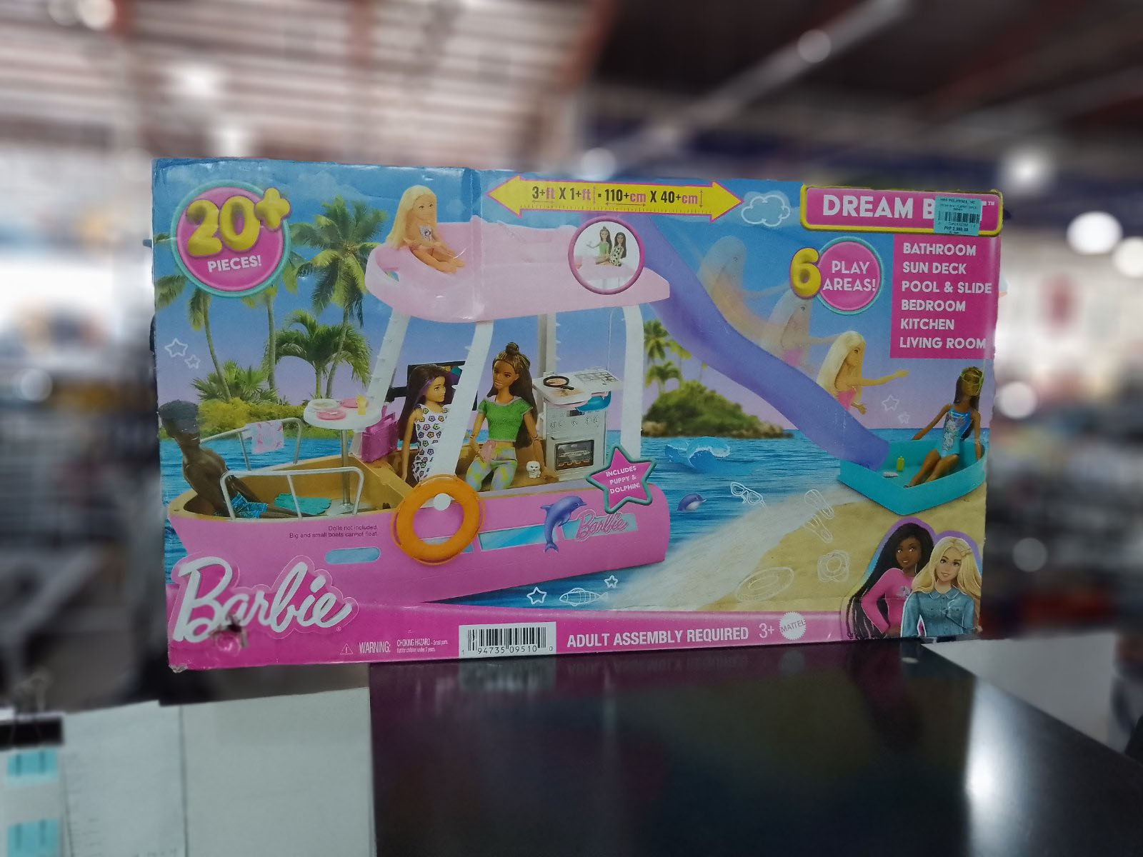 Barbie dream boat playset 20pcs hmr shop n bid