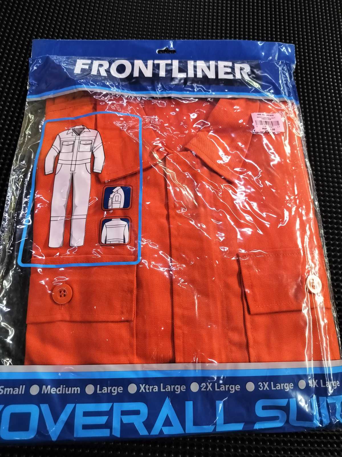 Frontliner Safety Coverall Suit | HMR Shop N' Bid