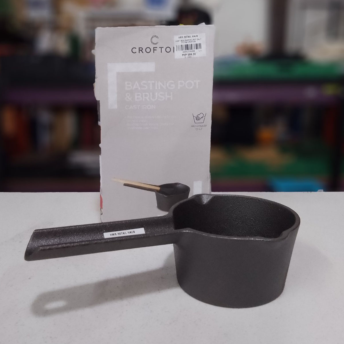 Crofton Cast Iron Basting Pot Only 717159 | HMR Shop N' Bid