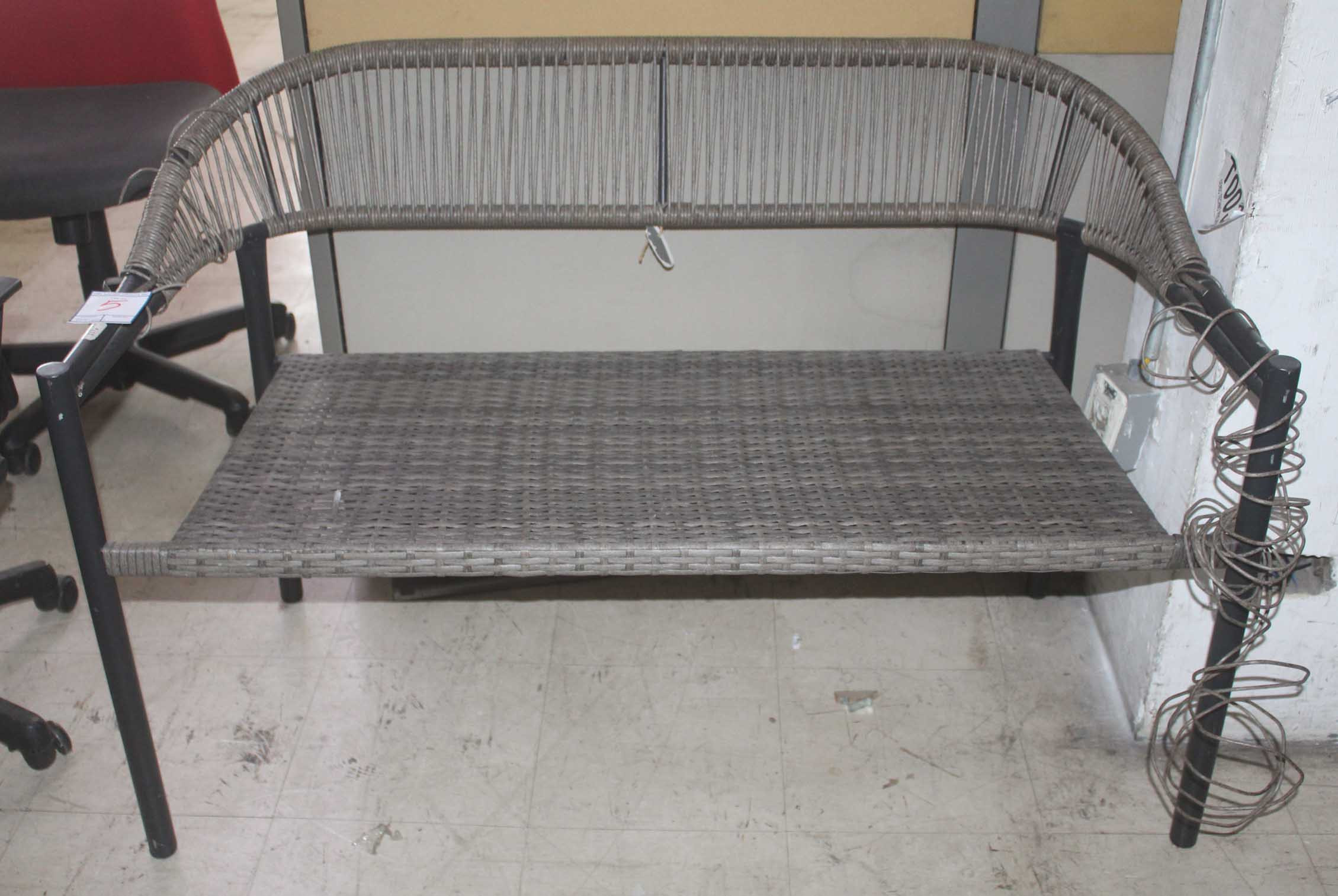 Rattan Bench - Rattan Bench | HMR Shop N' Bid