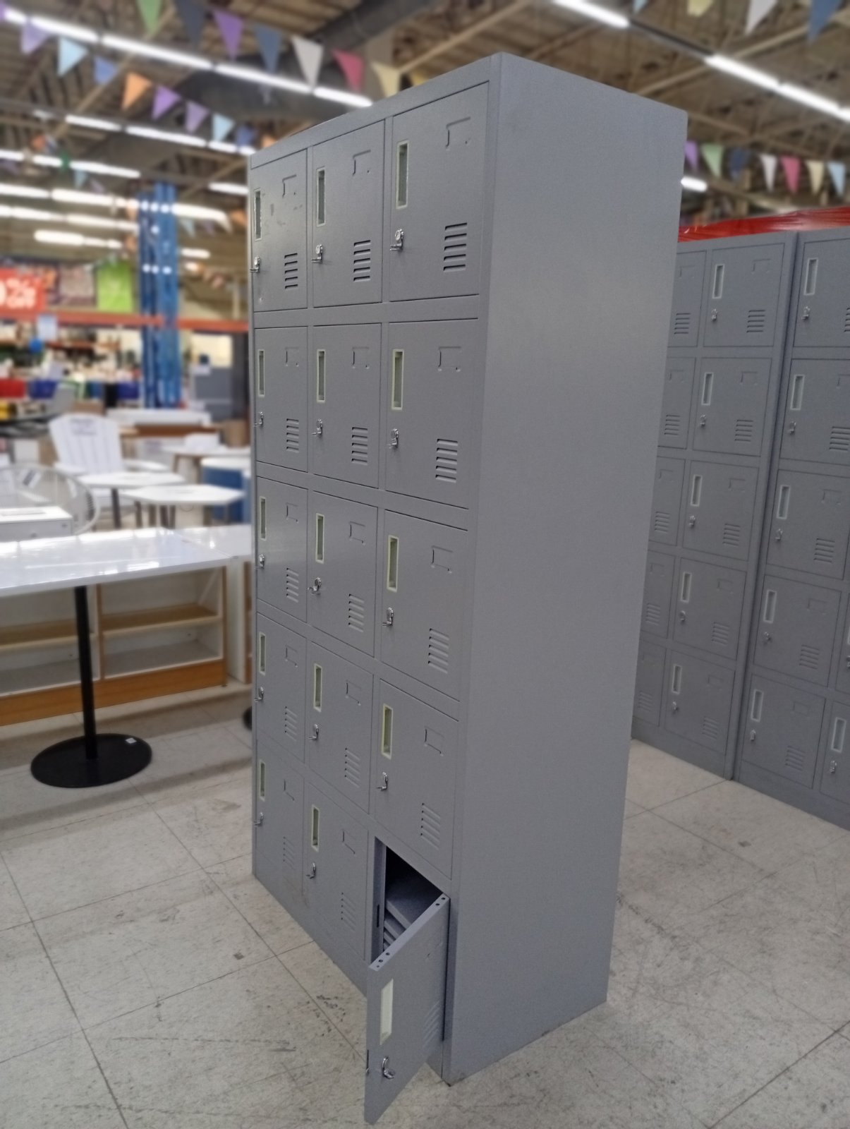 Steel Locker 15Doors Padlock Type | HMR Shop N' Bid